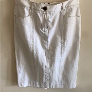 Diane Von Furstenburg Opra Denim Skirt